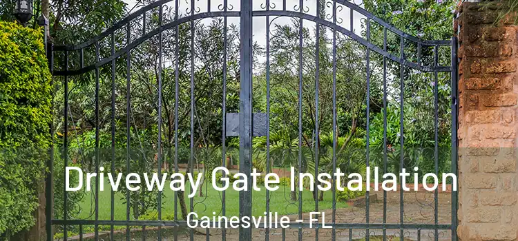 Driveway Gate Installation Gainesville - FL
