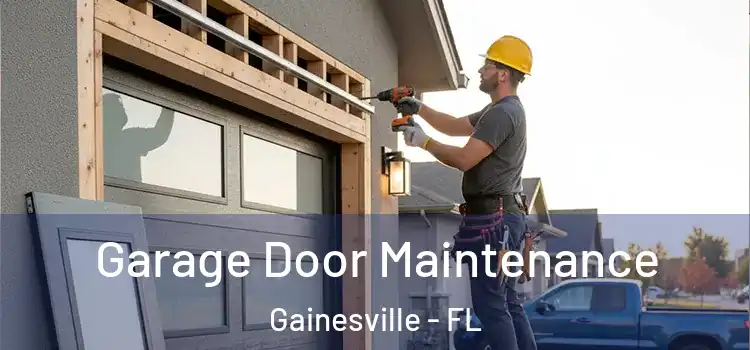 Garage Door Maintenance Gainesville - FL