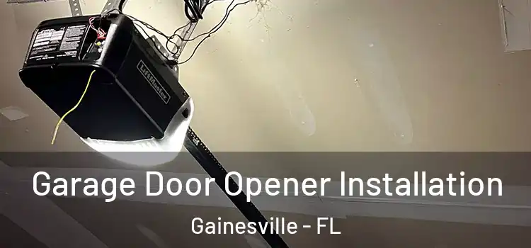  Garage Door Opener Installation Gainesville - FL