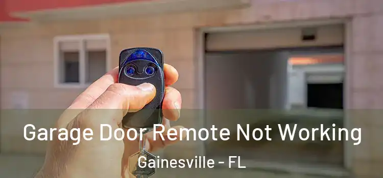  Garage Door Remote Not Working Gainesville - FL