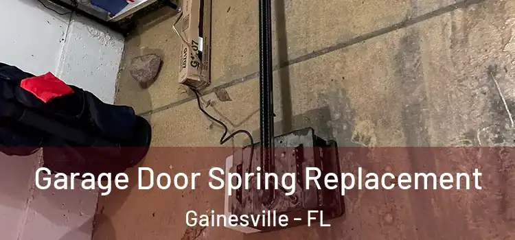  Garage Door Spring Replacement Gainesville - FL