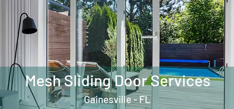 Mesh Sliding Door Services Gainesville - FL